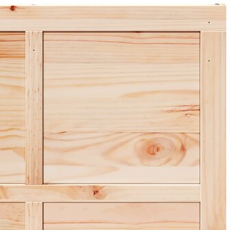 Schuifdeur Naturel 90 x 2,5 x 208 cm Massief grenenhout 7