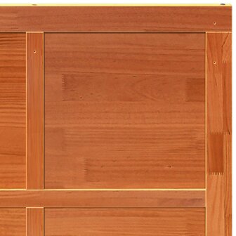 Schuifdeur Wasbruin 90 x 2,5 x 208 cm Massief grenenhout 7