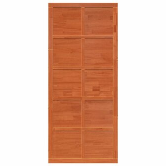 Schuifdeur Wasbruin 80 x 2,5 x 208 cm Massief grenenhout 4
