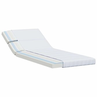 Uittrekbaar Schuimmatras 80 x 200 cm Wit 5
