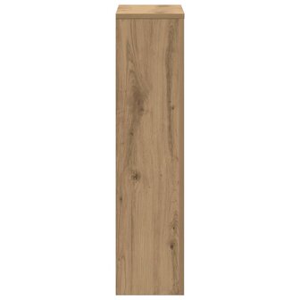 Radiatorombouw 78x20x82 cm bewerkt hout artisanaal eikenkleur 5