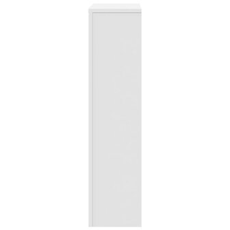 Radiatorombouw 104x20x82 cm bewerkt hout wit 5