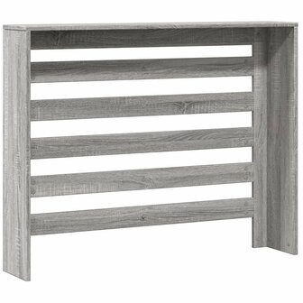 Radiatorombouw 104x20x82 cm bewerkt hout grijs sonoma eiken 4