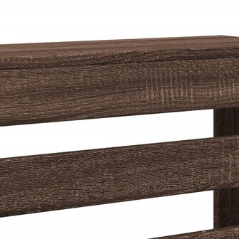 Radiatorombouw 104x20x82 cm bewerkt hout bruin eikenkleurig 6