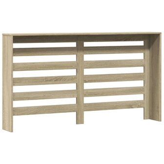 Radiatorombouw 149x20x82 cm bewerkt hout sonoma eikenkleurig 4