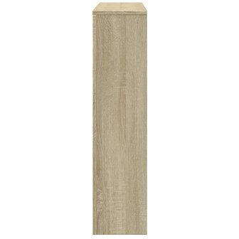 Radiatorombouw 149x20x82 cm bewerkt hout sonoma eikenkleurig 5