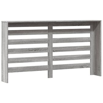 Radiatorombouw 149x20x82 cm bewerkt hout grijs sonoma eiken 4