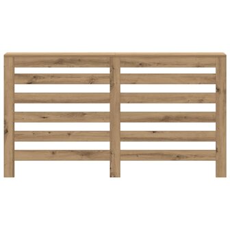 Radiatorombouw 149x20x82 cm bewerkt hout artisanaal eikenkleur 3