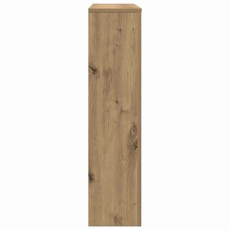 Radiatorombouw 149x20x82 cm bewerkt hout artisanaal eikenkleur 5