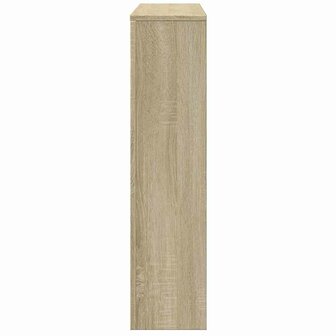 Radiatorombouw 175x20x82 cm bewerkt hout sonoma eikenkleurig 5