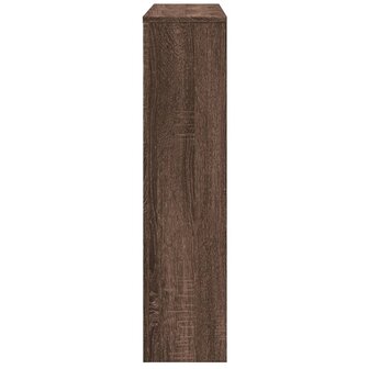 Radiatorombouw 175x20x82 cm bewerkt hout bruin eikenkleurig 5