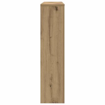 Radiatorombouw 175x20x82 cm bewerkt hout artisanaal eikenkleur 5