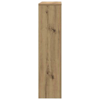 Radiatorombouw 78x20x82 cm bewerkt hout artisanaal eikenkleur 5