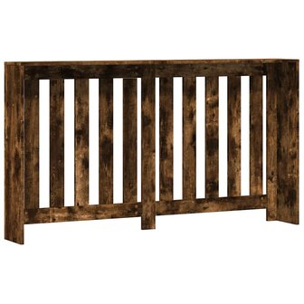 Radiatorombouw 149x20x82 cm bewerkt hout gerookt eikenkleurig 4