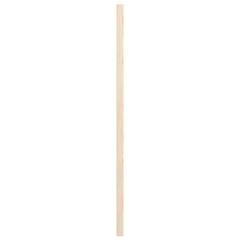 Kastdeuren met lamellen 2 st 69x29,5 cm massief grenenhout 8