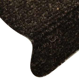 Trapmatten Zelfklevend 5 stuks 65x21x4 cm Donkerbruin Halfrond Groot 6