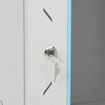 Netwerkkast met draaiwieltjes 15U 19" IP20 60x45x86 cm 7