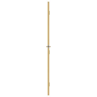 Binnendeur smal 102,5x201,5 cm gehard glas en aluminium goud 5