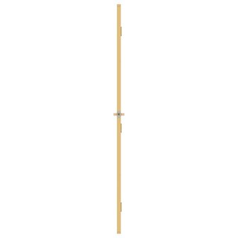 Binnendeur smal 102,5x201,5 cm gehard glas en aluminium goud 5