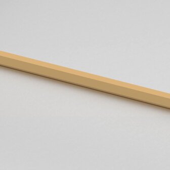Binnendeur smal 102,5x201,5 cm gehard glas en aluminium goud 8