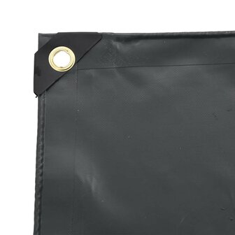 Dekzeil 650 g/m&sup2; 1x2,5 m zwart 6