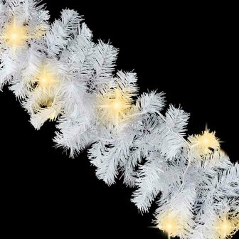 Kerstslinger met LED-lampjes 5 m wit 6