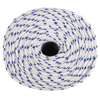 Boot touw 10 mm 25 m polypropyleen wit 3