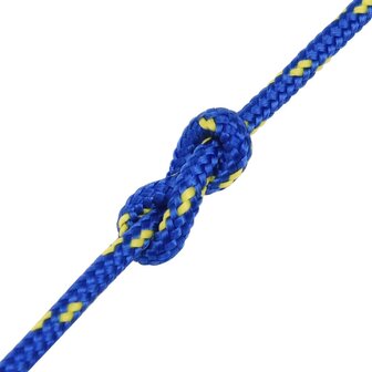 Boottouw 5 mm 100 m polypropyleen blauw 5