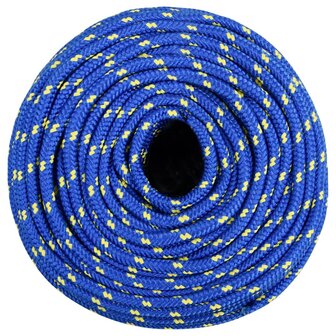 Boot touw 6 mm 50 m polypropyleen blauw 3