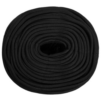 Boottouw 6 mm 25 m polypropeen zwart 3