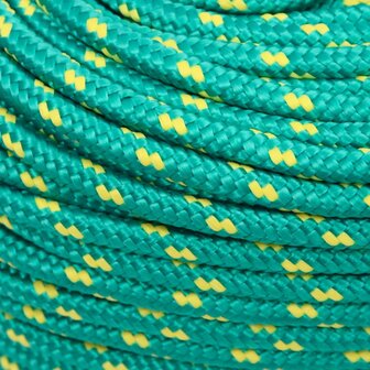 Boottouw 8 mm 50 m polypropyleen groen 4