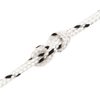 Boottouw gevlochten 2 mm x 500 m polyester wit 4