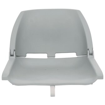 2-delige Bootstoelen set inklapbaar grijs 3