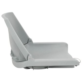 2-delige Bootstoelen set inklapbaar grijs 6