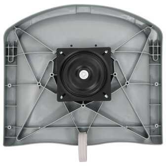 2-delige Bootstoelen set inklapbaar grijs 9