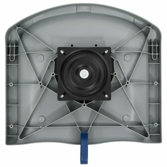 2-delige Bootstoelen set met blauw-witte kussens inklapbaar 9