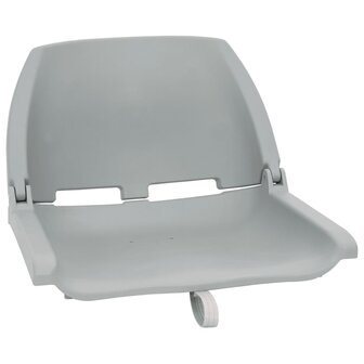 4-delige Bootstoelen set inklapbaar grijs 2