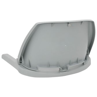 4-delige Bootstoelen set inklapbaar grijs 8