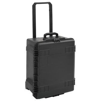 Flightcase draagbaar 62,5x49,5x37 cm PP zwart 3