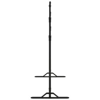 Achtergrondstandaard 254x243 cm staal zwart 4