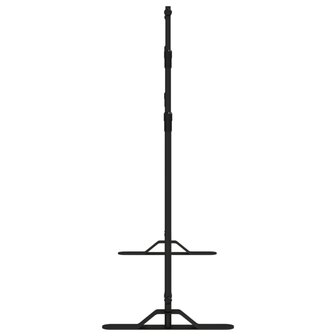 Achtergrondstandaard 305x243 cm staal zwart 4