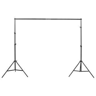 Studioverlichtingsset met achtergronden en softboxen 7