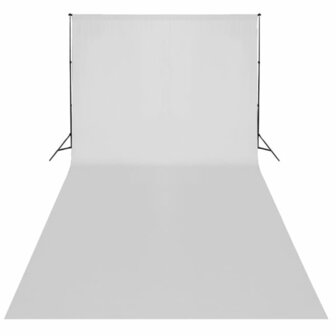 Achtergrond zonder standaard 600x300 cm katoen wit  2