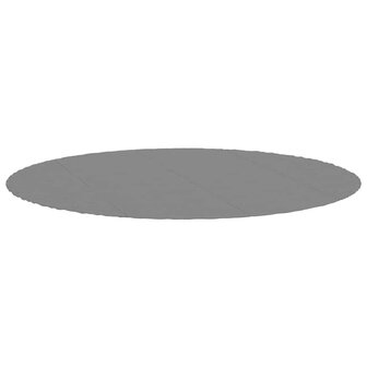 Zwembadgrondzeil &Oslash;458 cm polyester geotextiel lichtgrijs 2