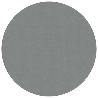 Zwembadgrondzeil &Oslash;396 cm polyester geotextiel lichtgrijs 3