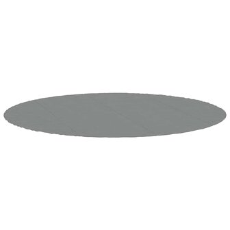 Zwembadgrondzeil &Oslash;458 cm polyester geotextiel lichtgrijs 2
