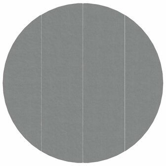 Zwembadgrondzeil &Oslash;500 cm polyester geotextiel lichtgrijs 3
