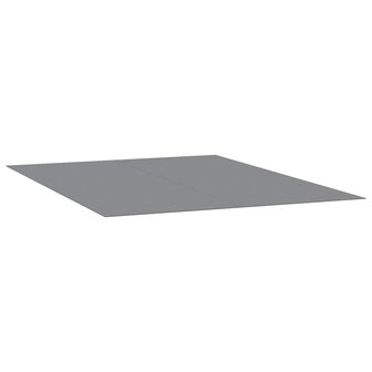 Zwembadgrondzeil 300x220 cm polyester geotextiel lichtgrijs 2