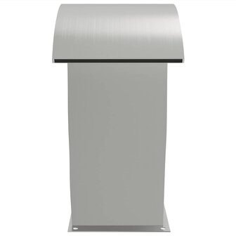 Zwembadfontein met LED&amp;apos;s 22x60x70 cm roestvrij staal 304 4