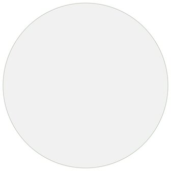 Tafelbeschermer &Oslash; 110 cm 1,6 mm PVC transparant 2